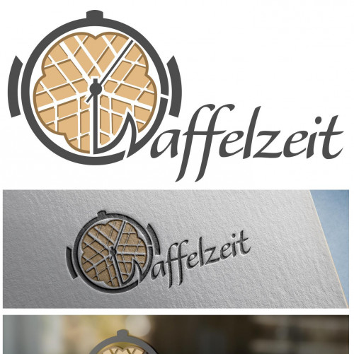 Hochwertiges und elegantes Logo-Design für Wafflecafé gesucht