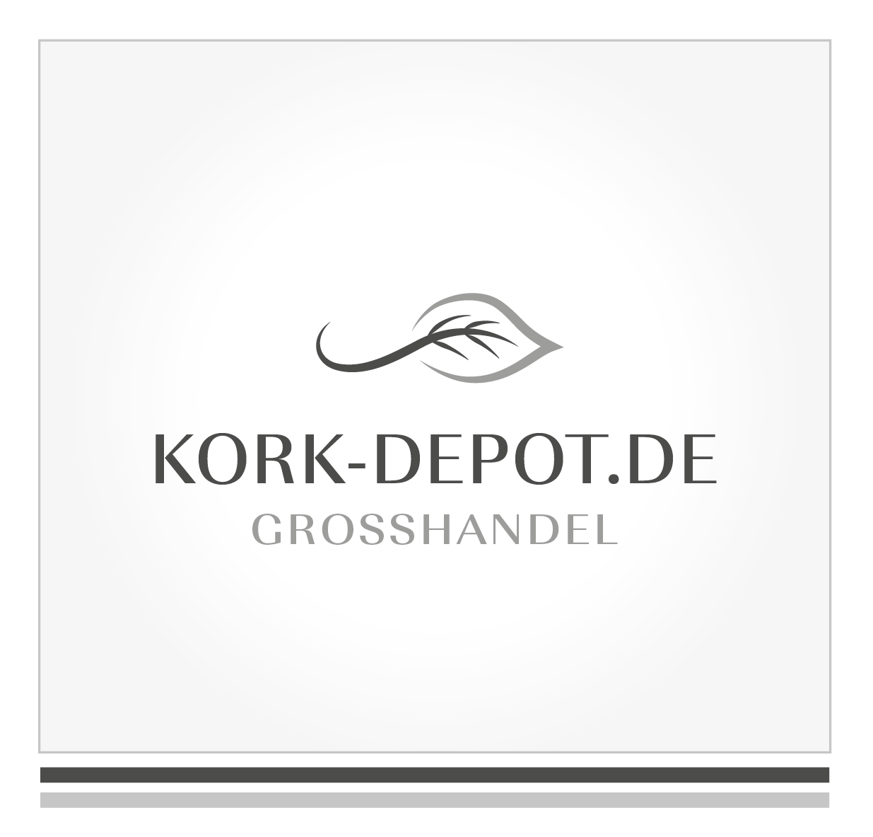 Logo-Design für Handel mit Kork