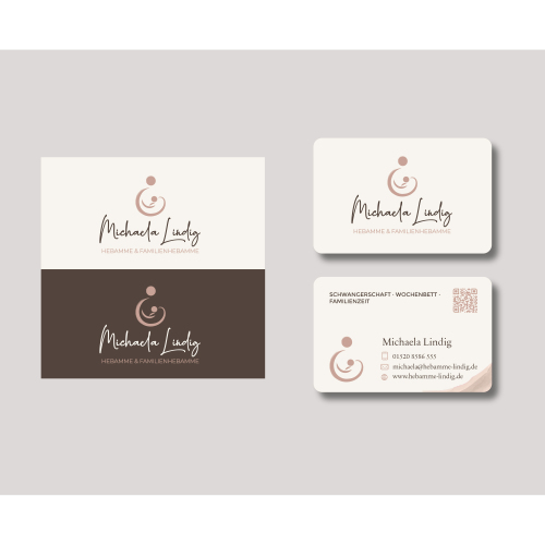Logo & Visitenkarte für Hebamme