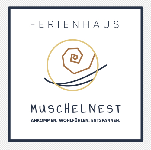 Logo-Design Ferienhaus Muschelnest