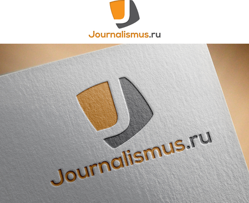 Logo-Design für Journalismus,ru