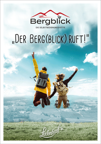 Flyer für Selbstbedienungshütte