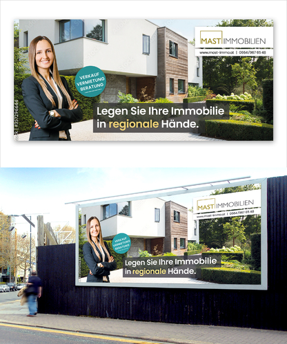 Plakat-Design für Immobilien