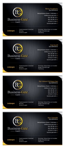 Logo & Visitenkarte für Business-Gate