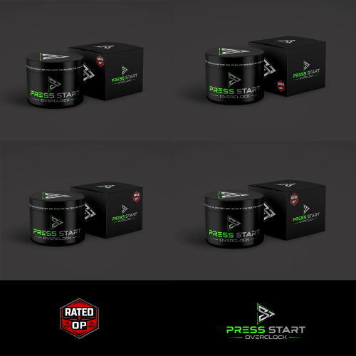 Logo & Social Media Paket für Entwickler von Performance-Supplements