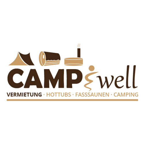 Logo-Design für Vermietung von mobilen Hottubs, Fasssaunen etc.