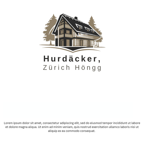 Logo für Neubauprojekt an der Hurdäckerstrasse in Zürich Höngg