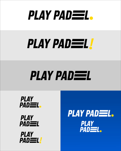 Logo für eine Padel-Anlage