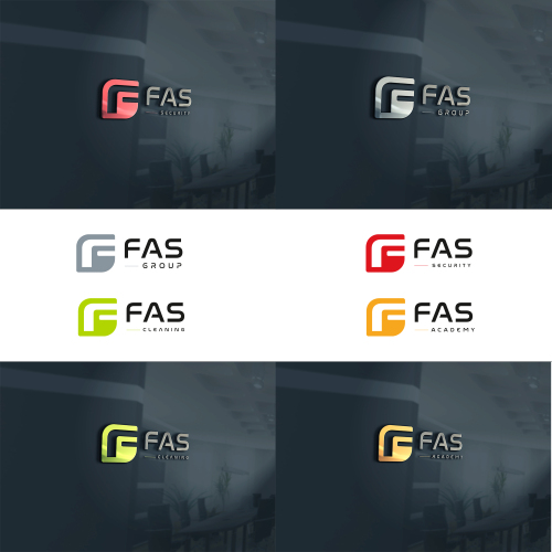 Logo-Redesign für Dienstleister in den Bereichen Security / Academy / Cleaning