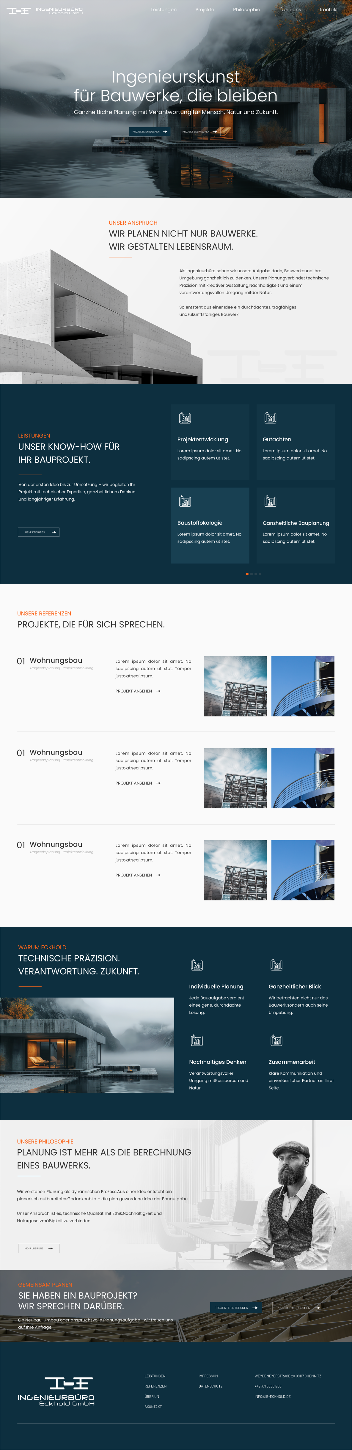 Webdesign Ing.-Büro Guido Eckhold von bktgraphic, Design 12