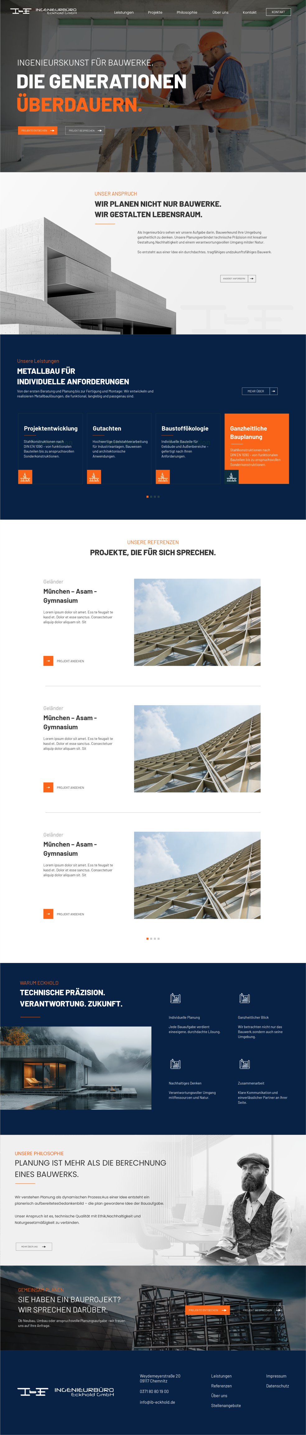 Webdesign Ing.-Büro Guido Eckhold von bktgraphic, Design 28