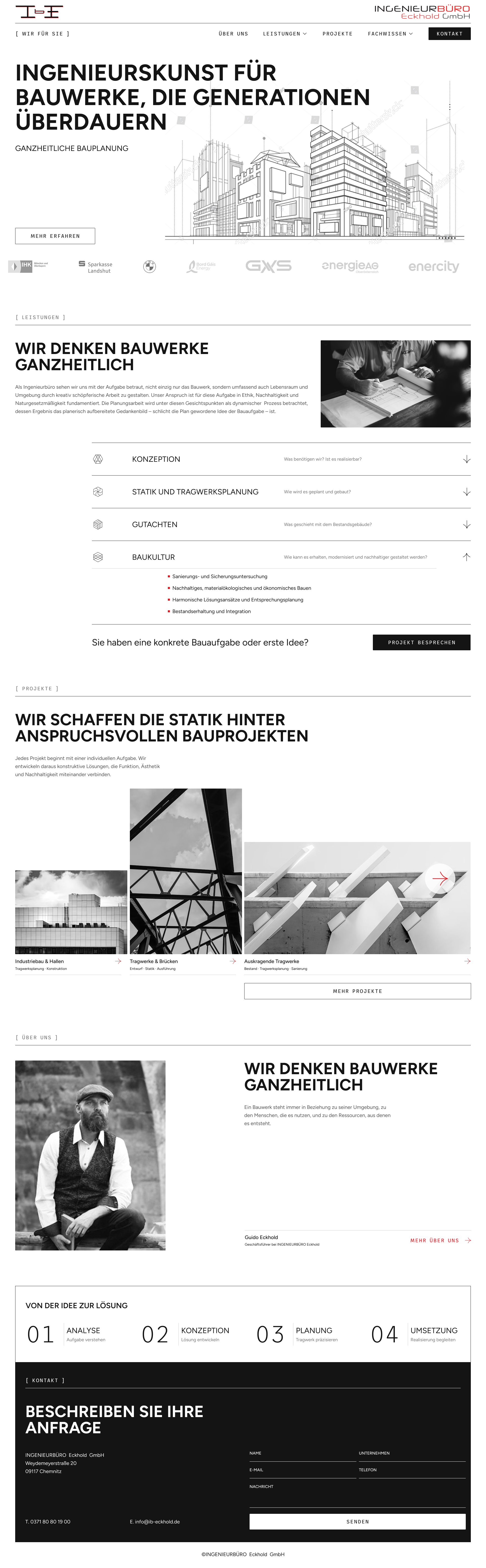 Webdesign Ing.-Büro Guido Eckhold von Zhanna A, Design 8