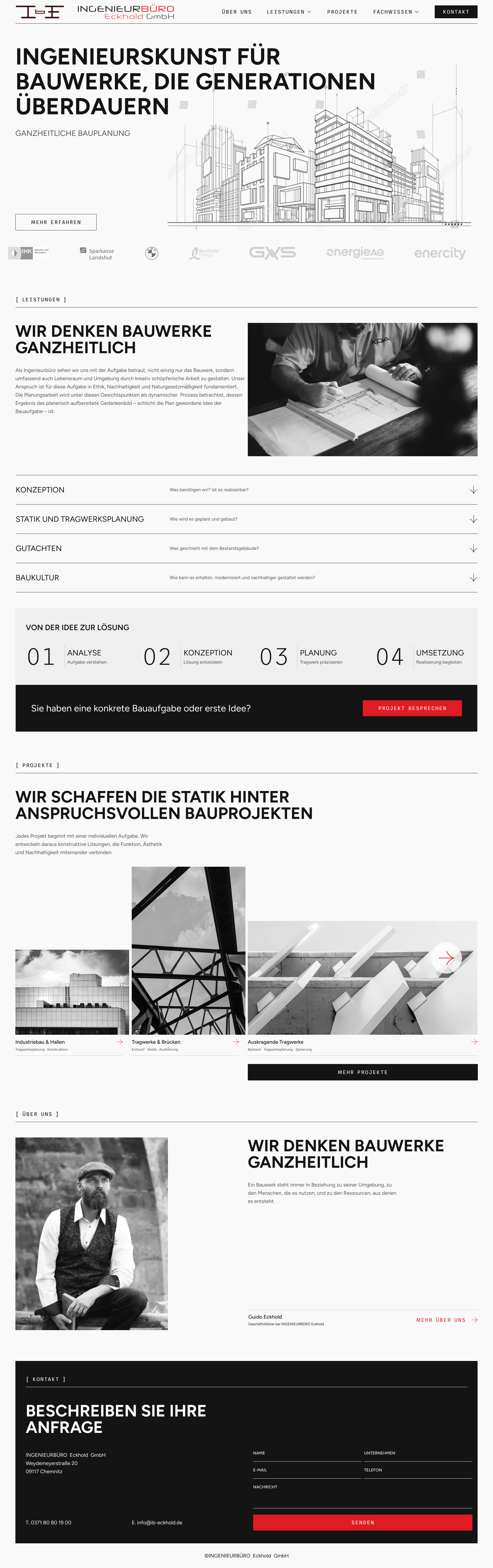 Webdesign Ing.-Büro Guido Eckhold von Zhanna A, Design 9