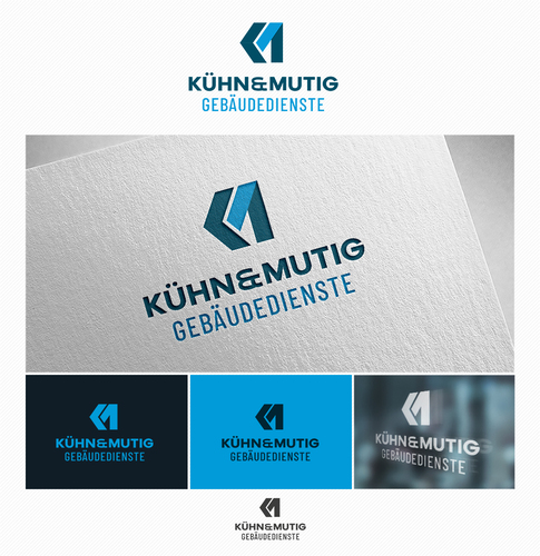  Logo-Design für Gebäudedienstleistungen