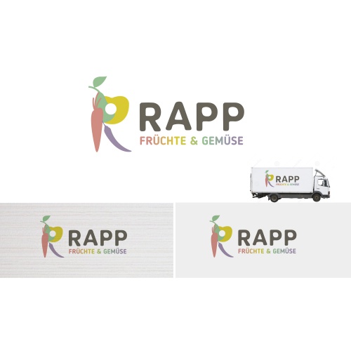 Logo-Design für Logo: Rapp Früchte und Gemüse