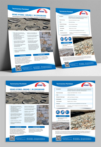  Flyer für Großhändler für Baustoffzubehör