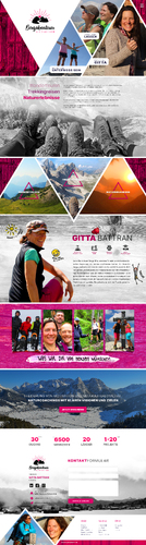 Webdesign für Wandertouren