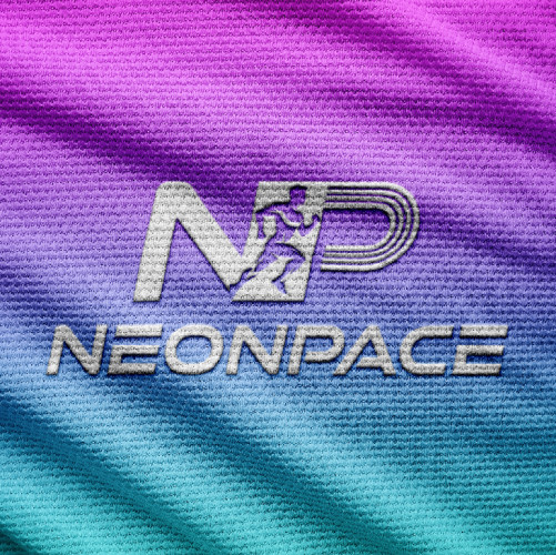 High-End Sportswear Logo Design – “NEON PACE” (Speed & Performance Focus)
