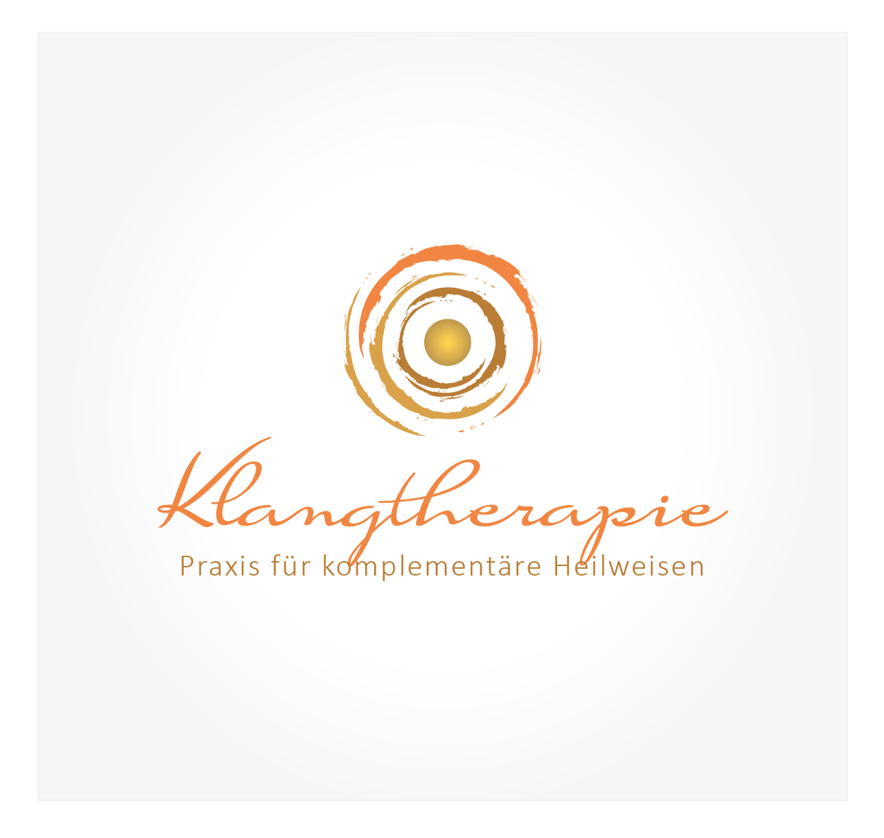 Logo & Visitenkarte für Klangschalenmassagen & geistiges Heilen