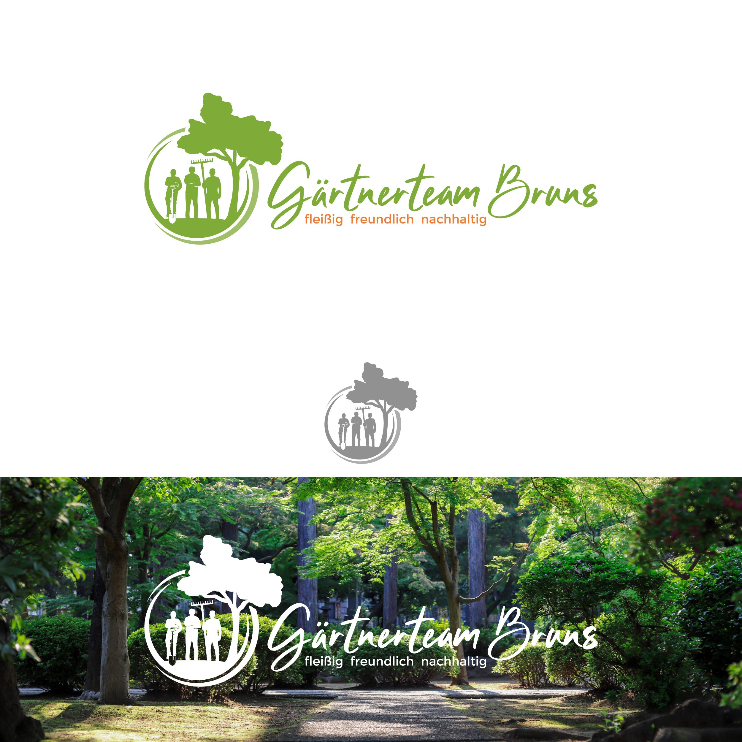 LogoDesign für Garten und Landschaftsbau » Logo