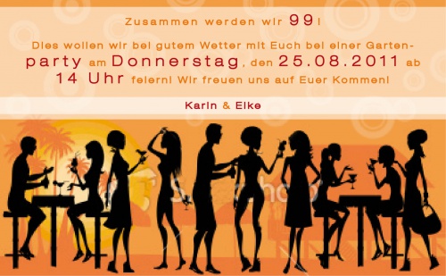 Einladung zum Geburtstag