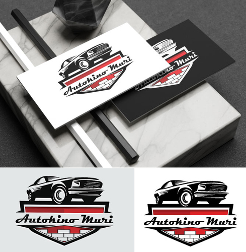  Logo-Design für Autokino speziell für amerikanische Oldtimer