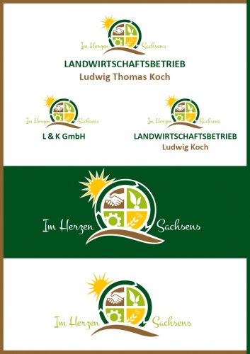  Logo-Design für Landwirtschaftsbetrieb