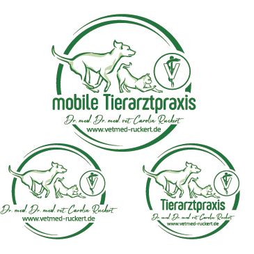 Logo-Design für mobile Tierarztpraxis