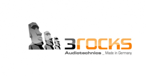 Logoentwurf für Hausmarke 3Rocks