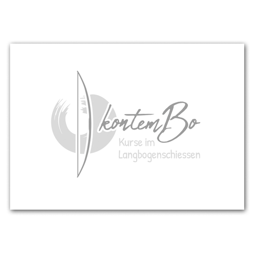 Logo-Design für Bogenschießen-Kurse