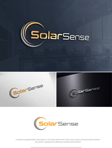 Logo-Design für Anbieter von Solaranlagen