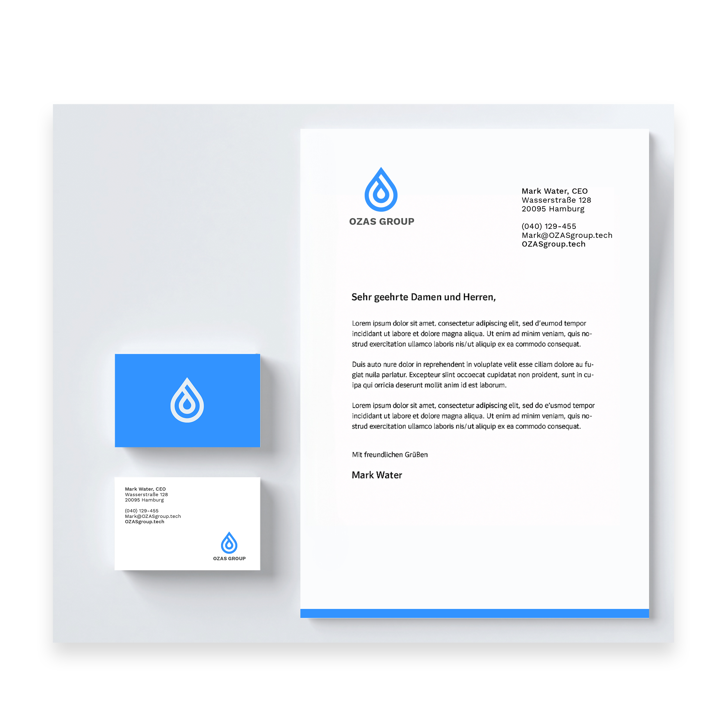 Corporate Design für Hersteller von Produkten für verschiedene Branchen von elstorm, Design 110