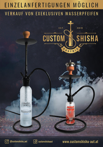 Flyer-Design für Shisha Online Shop