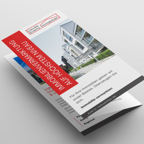 Broschüre im Bereich Immobilien