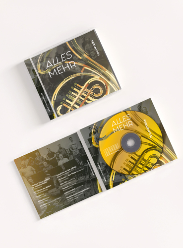  CD-/Plattencover für ein Hornensemble