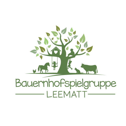 Logo-Design für Bauernhofspielgruppe