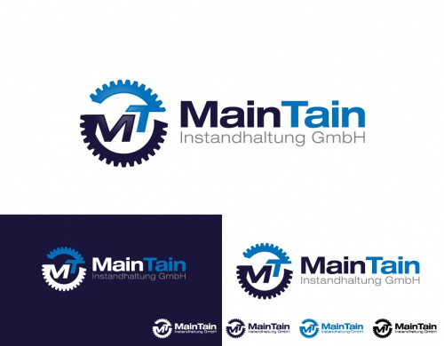 Logo-Design für Industrieservice, Instandhaltungsbetrieb