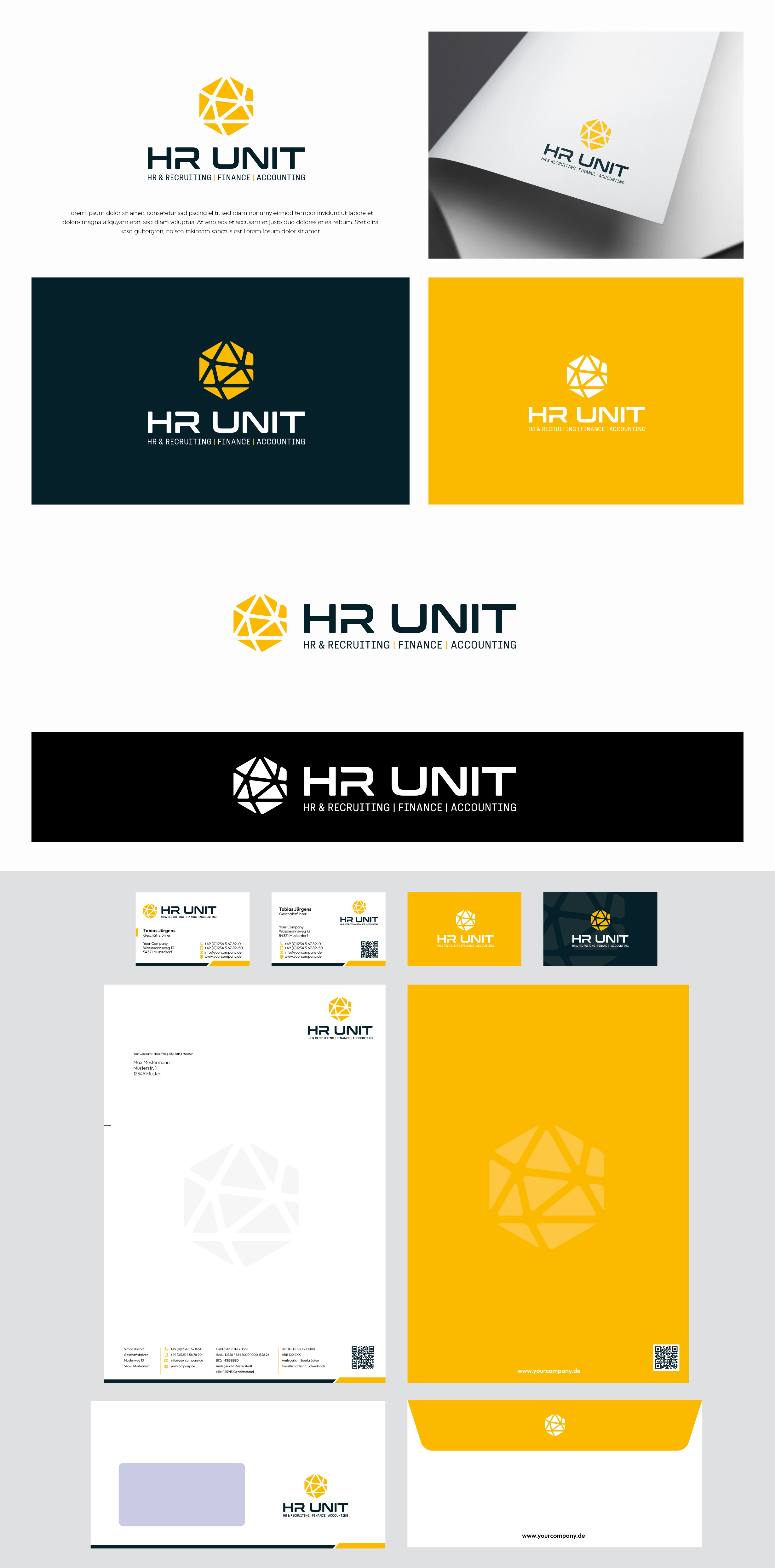Corporate Design in den Bereichen HR &amp; Recruiting, Finance und Accounting von elspiko, Design 123