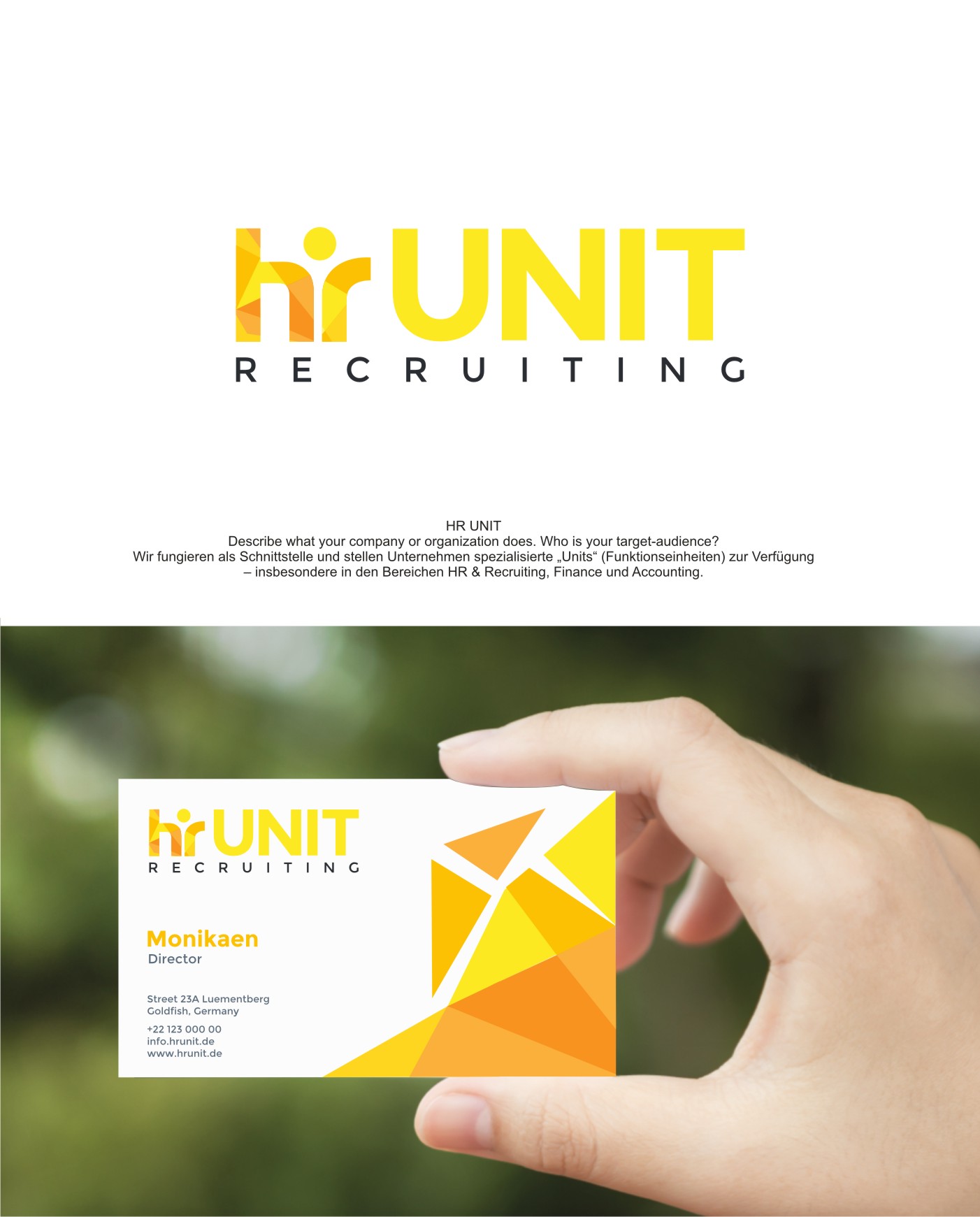 Corporate Design in den Bereichen HR &amp; Recruiting, Finance und Accounting von LOGONESIA, Design 171