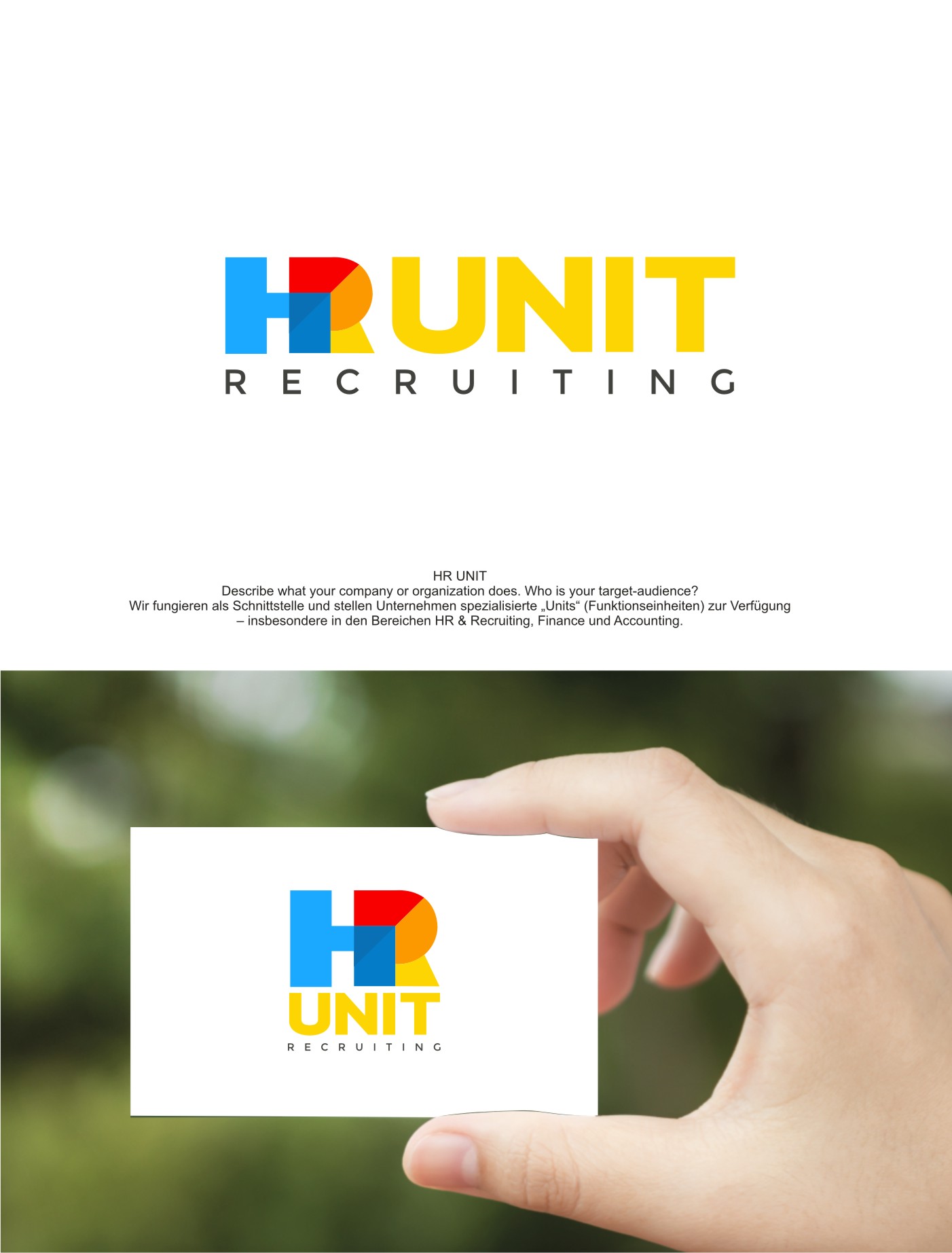 Corporate Design in den Bereichen HR &amp; Recruiting, Finance und Accounting von LOGONESIA, Design 231