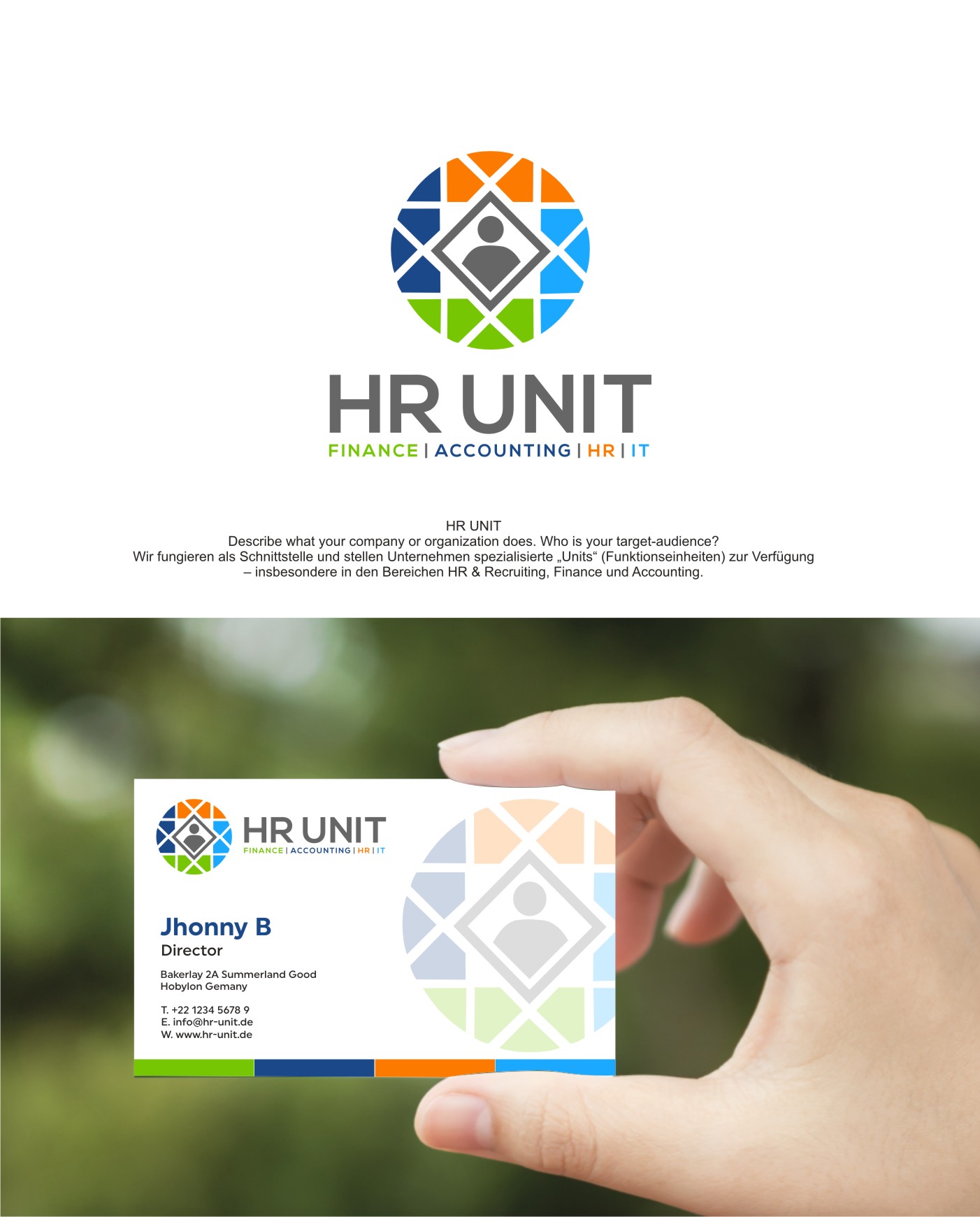 Corporate Design in den Bereichen HR &amp; Recruiting, Finance und Accounting von LOGONESIA, Design 89