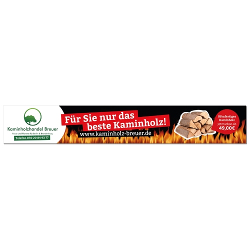 Plakat-Design für Kaminholz/Brennholz Verkauf