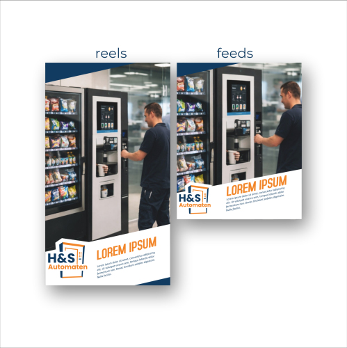 Flyer für Firmenpräsentation