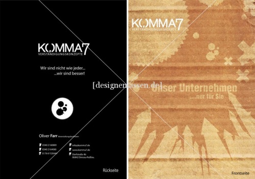 Geschäftsmappe für Kundenakquise