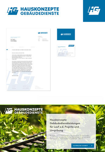  Modernes Corporate Design für Gebäudedienstleistungsunternehmen