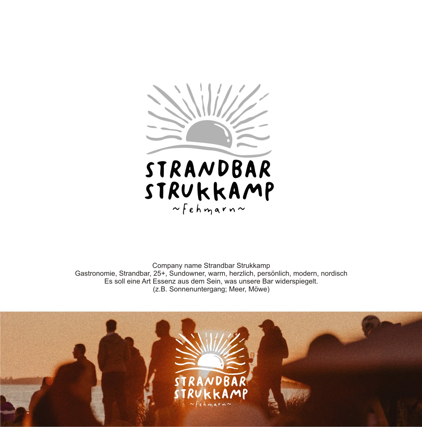 Logo für Strandbar » Logo » Briefing » designenlassen.de