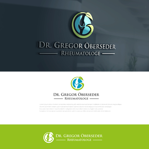 Logo-Design Facharzt für Innere Medizin (Rheumatologie)