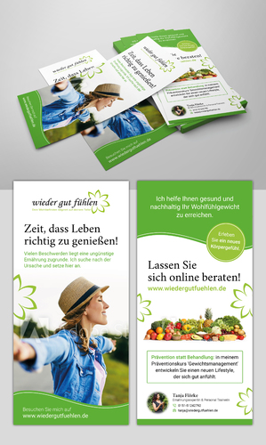  Flyer-Design für Ernährungsexpertin