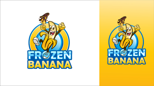  Logo-Design für für verschiedene Sorten Frozen Bananas