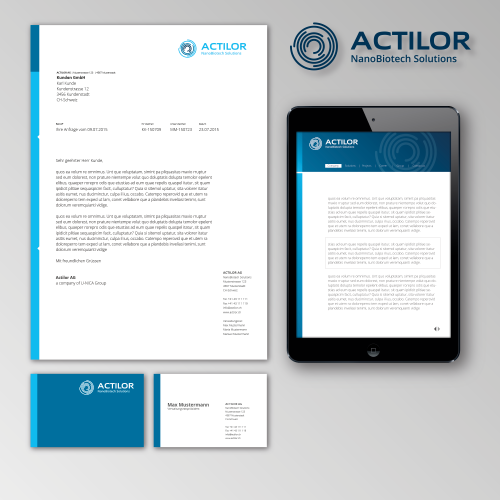 Actilor sucht NEUES CI/CD inkl. WebpageDESIGN (Neupositionierung, Unternehmensausgliederung)